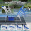Chaise longue de piscine, chaise de bronzage