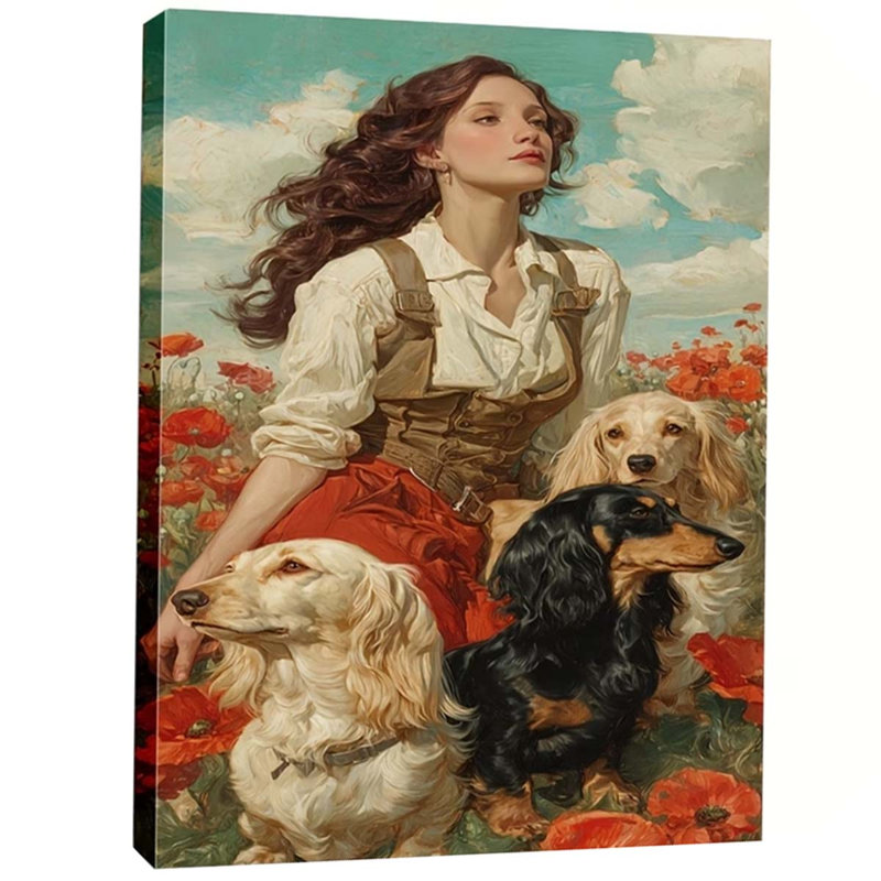 1 Piece Wrapped Canvas Wall Art