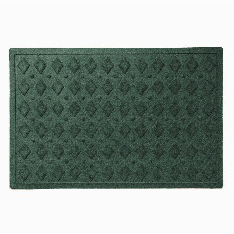 Paillasson intérieur / extérieur 23 po x 35 po WaterHog® Harlequin, Vert