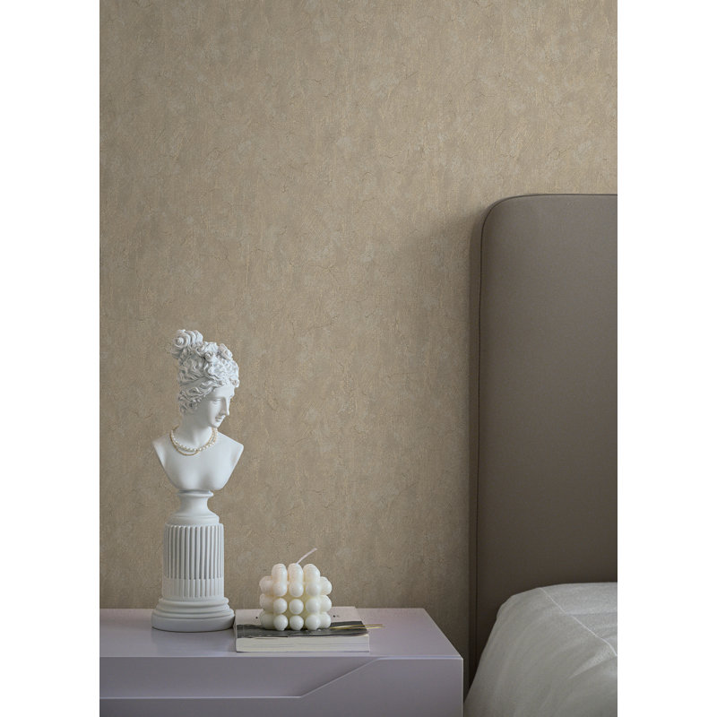 Metallic Wallpaper Roll, Off White