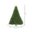 Oregon Fir Artificial Christmas Tree Unlit-1074139915-1074139916