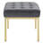 Loft Tufted Vegan Leather Bench by Modway-1977200481-1976560723