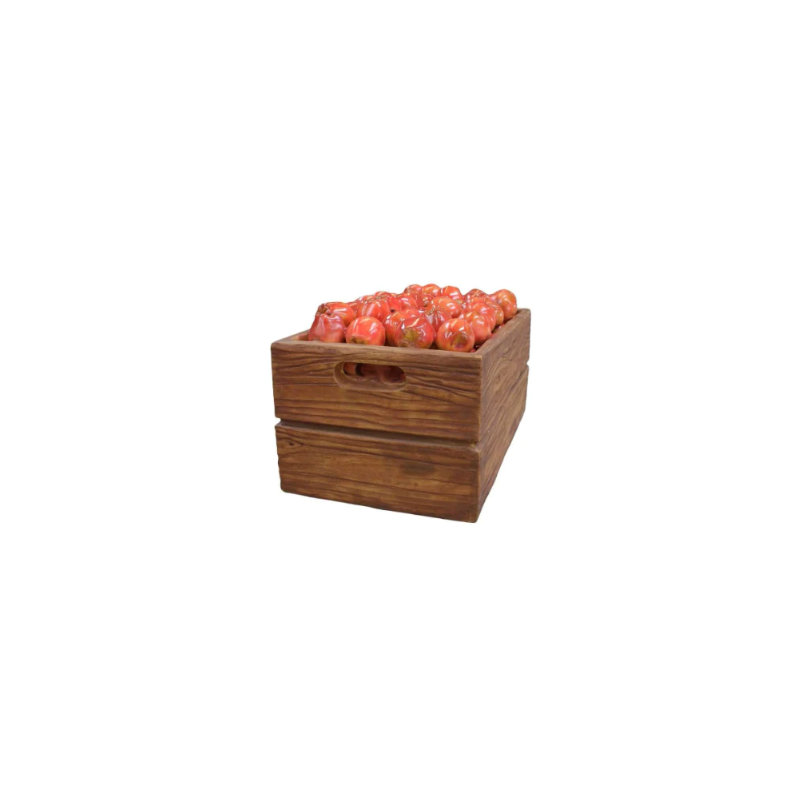 Statue pleine de pommes rouges Balee