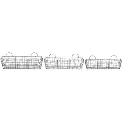 Long Rectangular Wire Baskets