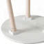 Ensemble de 2 tables d'appoint peintes Cherry Blossom avec 3 pieds