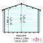Maulden 10 ft x 10 ft 19 mm Log Cabin