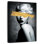 Leisha Retro Blonde Girl Gold Brush Stroke