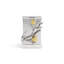 Pomegranate Silver & Gold Tzedakah Box