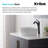 Thin ceramics Circular Vessel Bathroom Sink