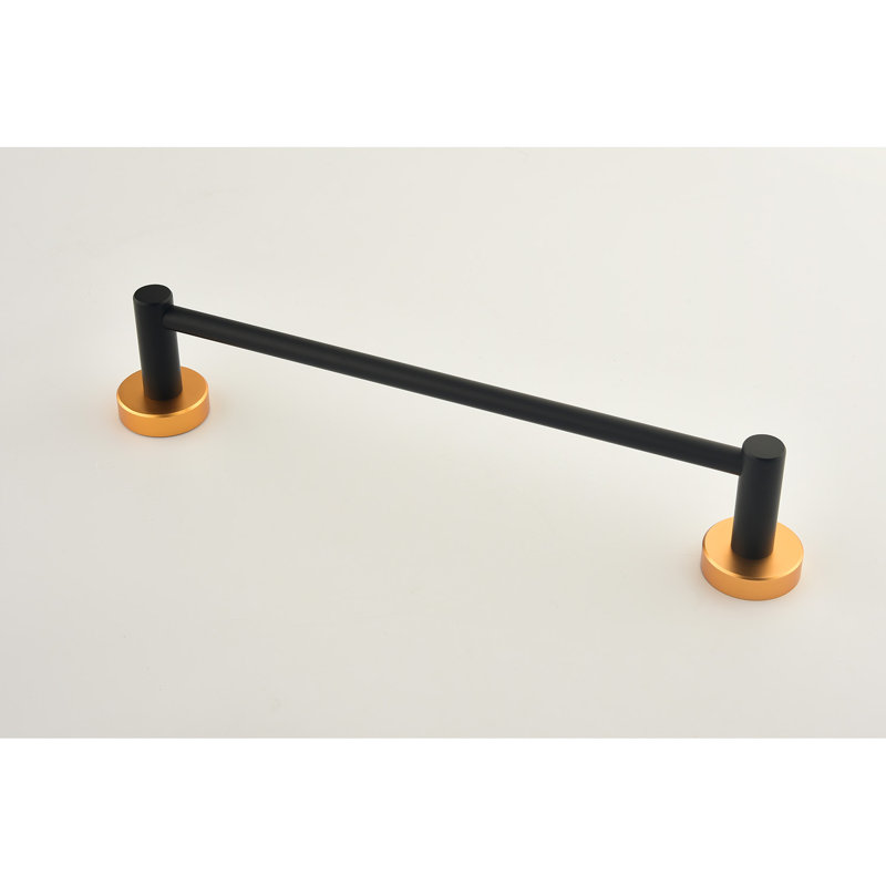 6 - Piece Bathroom Hardware Set, Gold/Matte Black