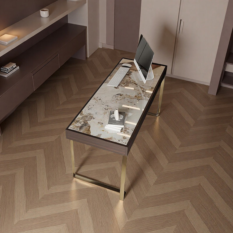 Bureau élégant et esthétique, H 29,52 po x l 62,99 po x P 23,62 po