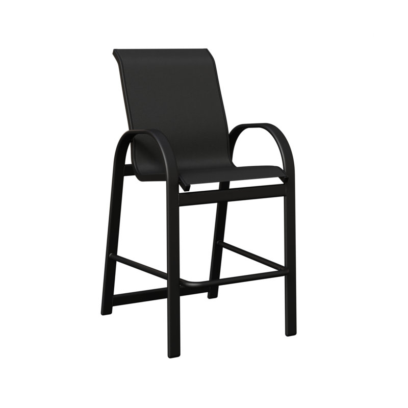 Fauteuil de bar berlinois Berlin Gardens, Noir mat, Noir