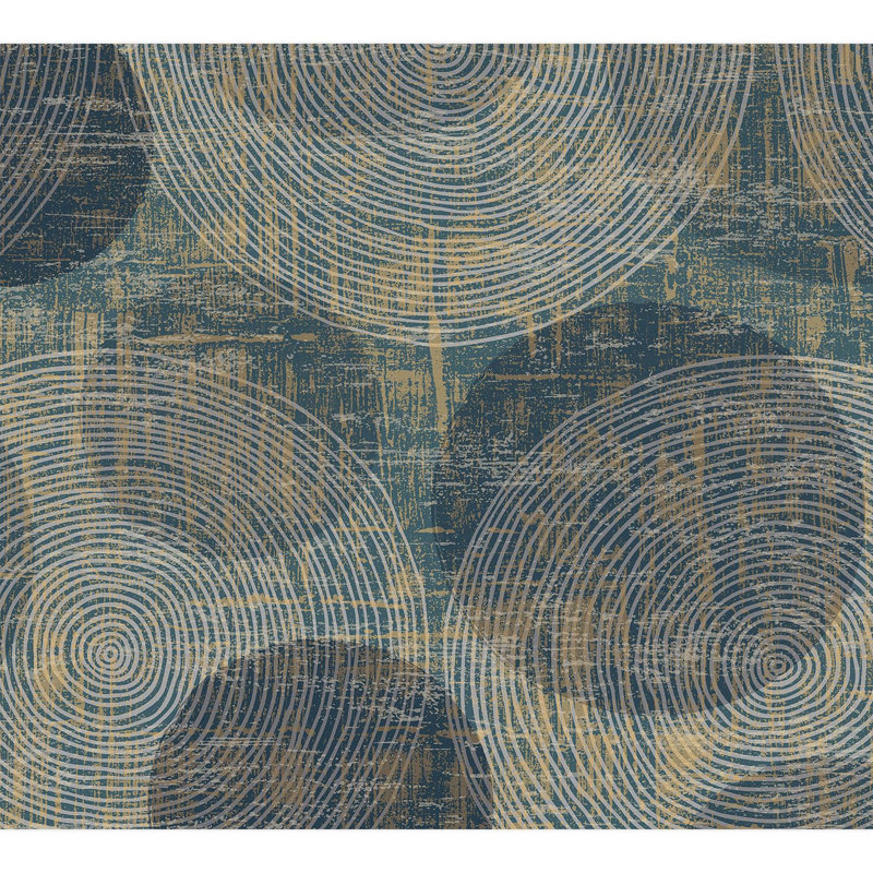 Peel & Stick Abstract Border, 108" L x 120" W