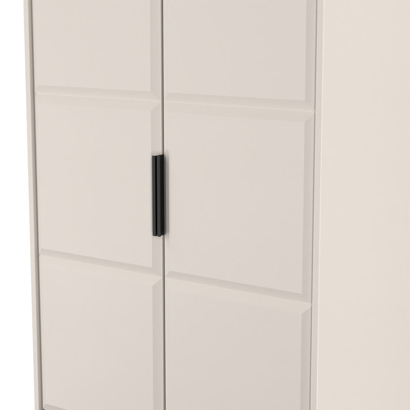 Taelee Manufactured Wood Wardrobe, Kashmir