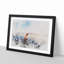 King Charles Spaniel upon the Beach - Picture Frame Painting Print-56735643-56735640