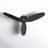 Hardy 3 - Blade Flush Mount Ceiling Fan with Remote Control-1793725480
