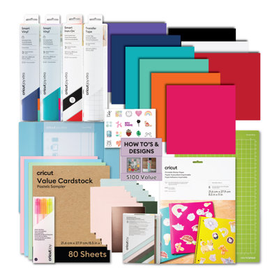 Cricut Joy Xtra Ultimate Vinyl Materials and Tool Bundle