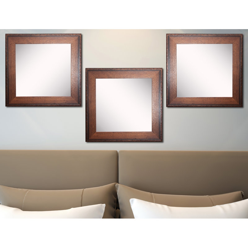 Ensemble de miroirs muraux 3 pièces Kamsiyo