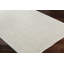 Tissu uni à tissage plat recyclé P.E.T. Tapis intérieur / extérieur crème-408202689