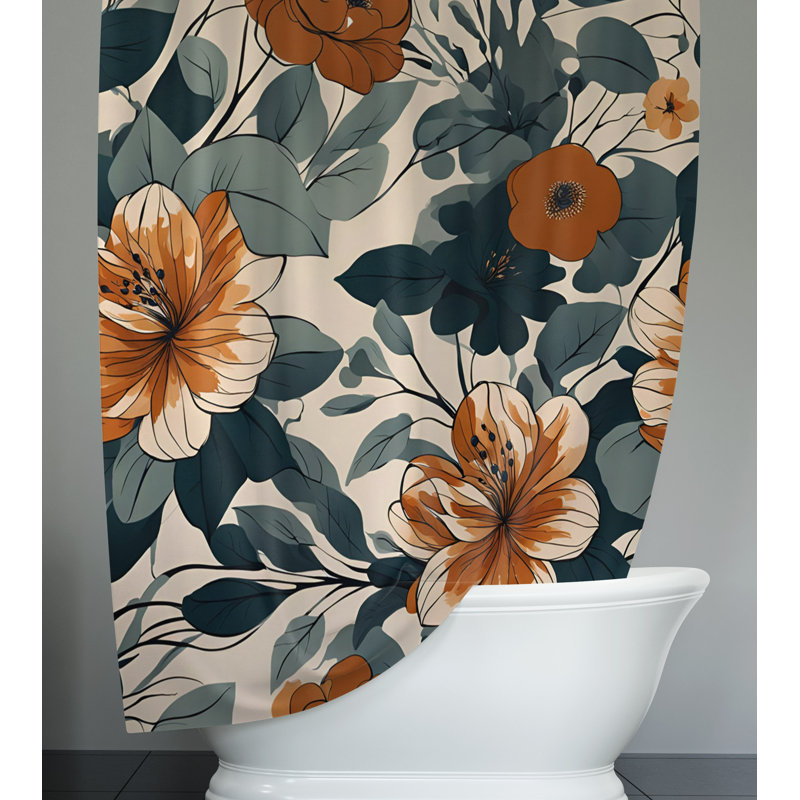 Rideau de douche Emmelene, H 93 po x l 70 po