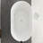 59" White Acrylic Freestanding Bathtub