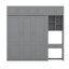 Armoire murale avec tablettes et tiroir Murphy-113111243-113111246