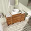 Ensemble de meuble-lavabo simple 47,27 po avec plateau de meuble Lysi