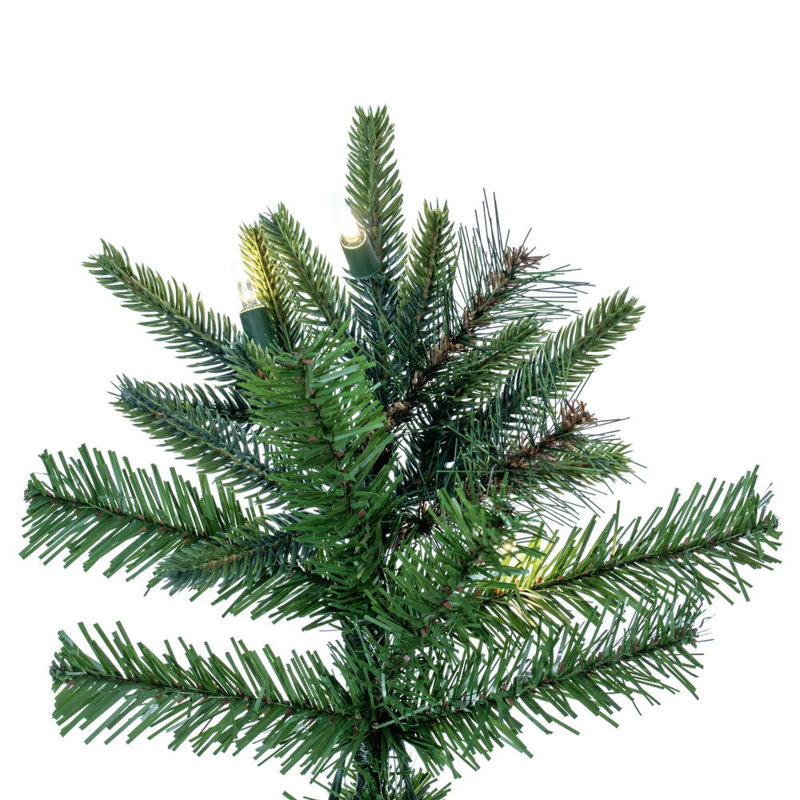 7' H Lighted Artificial Pine Christmas Tree