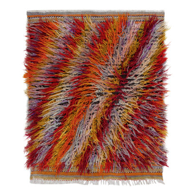 One-of-a-Kind Rectangle 4'3" X 5'2" Area Rug