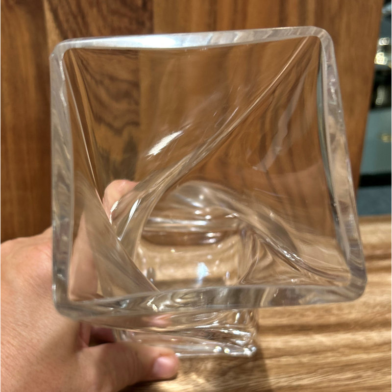 Enio Handmade Lead Free Crystal Table Vase