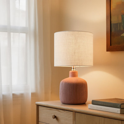 17.5" Ceramic Table Lamp