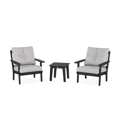 Oxford 3 Piece Seating Group with Cushions