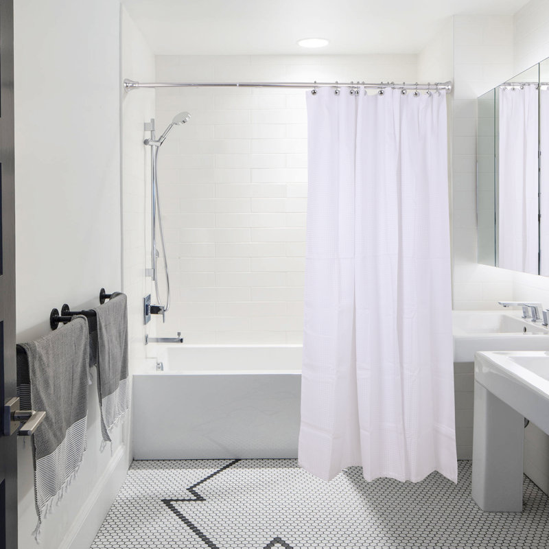 Crochets de rideau de douche Beatrice, Chrome