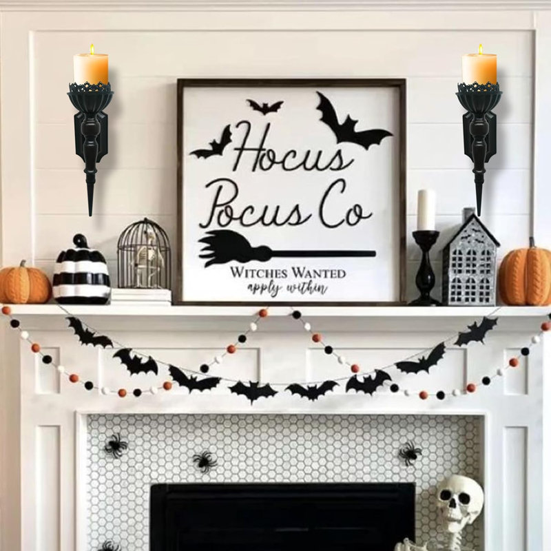 Wall Candle Sconces Set of 2