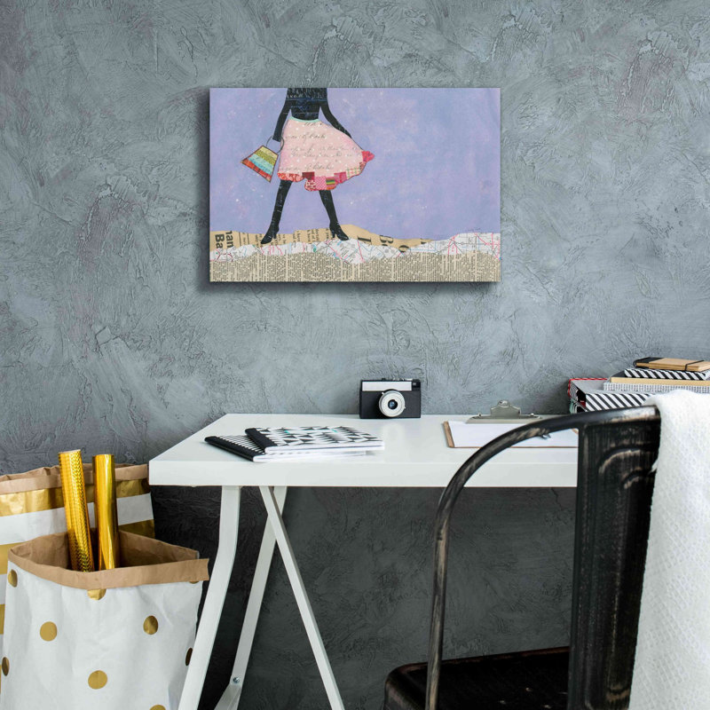 Relda Flirty Skupe III par Courtney Prahl, H 12 po x l 18 po x P 0,75 po