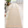 Medusa Odin Solid Color Striped Border Indoor/Outdoor Ivory Flatweave Rug