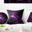 Oreiller De Fleur De Fractale Abstract