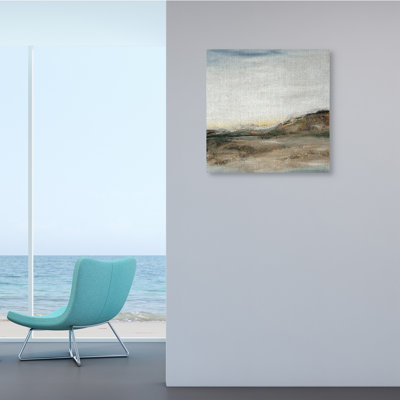 «Desert Landscape Abstraction Rustic Mountain Range» par Ruth Fromstein - Peinture