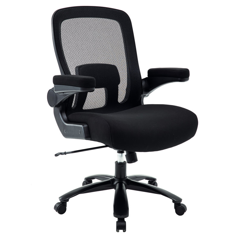 Fauteuil de jeu ergonomique 500 lb, Noir