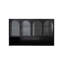 Armoire murale en verre 47,25 po à quatre portes-108534805