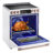 LG STUDIO InstaView® Electric Slide-in Range with ProBake Convection® and Air Fry, 6.3 cu. ft.-100389897
