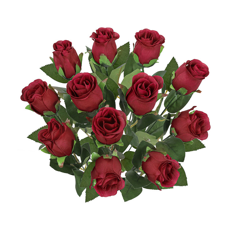 Bouquet de roses artificielles, Bourgogne