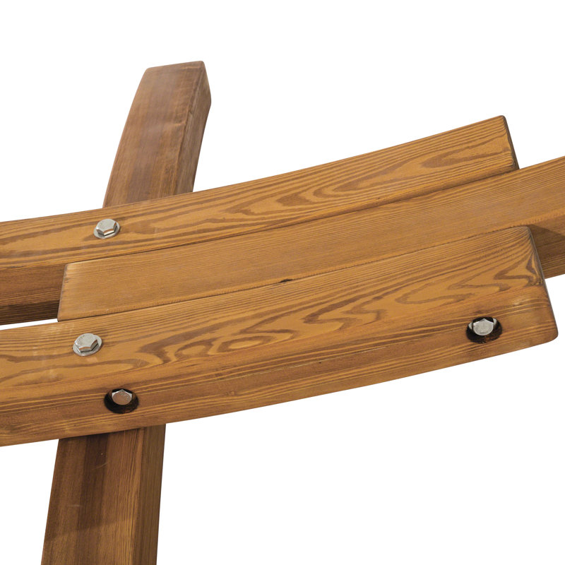 Searcy Wood Standard Hammock Stand, Natural Wood
