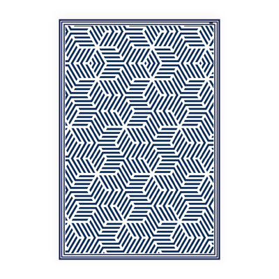 Harlem Non-Slip Geometric Doormat