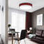 Avory Fabric Flush Mount-1038373644