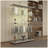 Modern Tempered glass display cabinet with Bluetooth LED light strip-1478712452