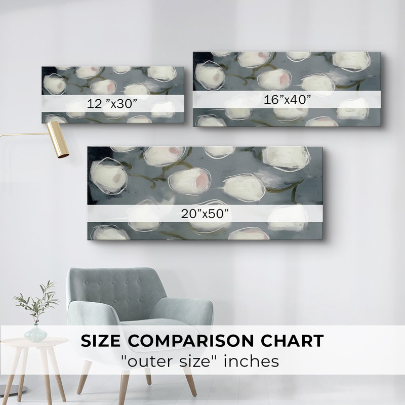 Abstract Series-DCCCXVI- Gallery Wrapped Canvas -Ready to Hang, 12" H x 30" W