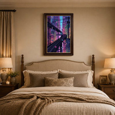 Art mural sur toile Curving
