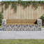 Banc de patio Gabion-1901938332-1890882198