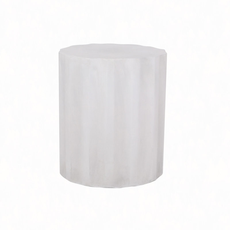 Outdoor Lightweight Concrete Side Table